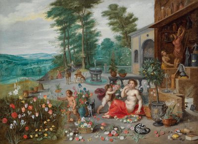 An Allegory of Smell by Jan Brueghel the Younger